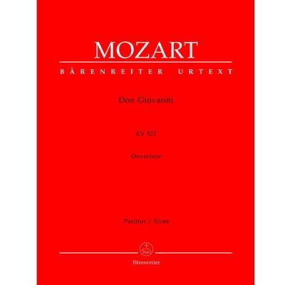 Partitions classique BARENREITER MOZART W.A. - OUVERTURE TO 'DON GIOVANNI' KV 527 - CONDUCTEUR Grand format - Publicité Partitions classique BARENREITER MOZART W.A. - OUVERTURE TO 'DON GIOVANNI' KV 527 - CONDUCTEUR Grand format - Publicité