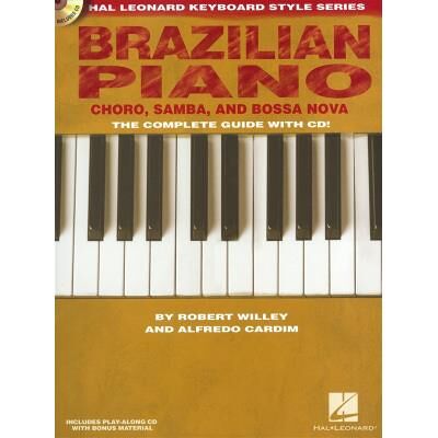 Hal Leonard Brazilian Piano Chôro, Samba And Bossa Nova Complete Guide + Cd - Publicité Hal Leonard Brazilian Piano Chôro, Samba And Bossa Nova Complete Guide + Cd - Publicité