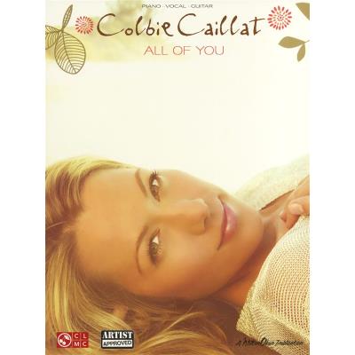 Partitions variété, pop, rock... HAL LEONARD CAILLAT COLBIE ALL OF YOU - PVG Piano voix guitare - Publicité Partitions variété, pop, rock... HAL LEONARD CAILLAT COLBIE ALL OF YOU - PVG Piano voix guitare - Publicité