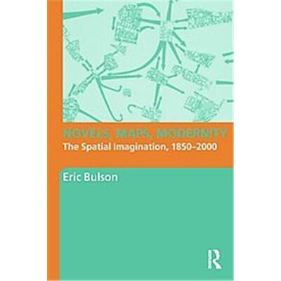 Routledge Novels, Maps, Modernity - Publicité Routledge Novels, Maps, Modernity - Publicité