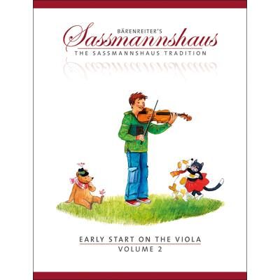 Méthodes et pédagogie BARENREITER SASSMANNSHAUS EGON & KURT - EARLY START ON THE VIOLA VOL.2 Alto - Publicité Méthodes et pédagogie BARENREITER SASSMANNSHAUS EGON & KURT - EARLY START ON THE VIOLA VOL.2 Alto - Publicité