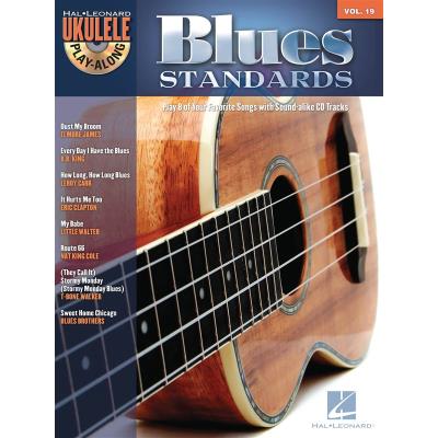 Hal Leonard Ukulele Play-Along Vol.19 Blues Standards + Cd - Publicité Hal Leonard Ukulele Play-Along Vol.19 Blues Standards + Cd - Publicité