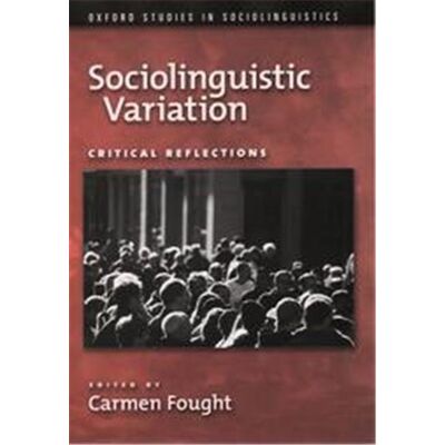Oxford Univ Pr on Demand Sociolinguistic Variation, Oxford Studies in Sociolinguistics - Publicité Oxford Univ Pr on Demand Sociolinguistic Variation, Oxford Studies in Sociolinguistics - Publicité