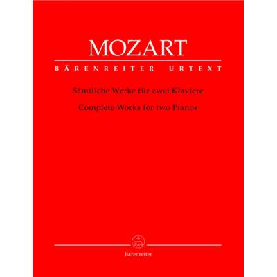 Partitions classique BARENREITER MOZART W.A. - OEUVRES COMPLETES - 2 PIANOS Piano - Publicité Partitions classique BARENREITER MOZART W.A. - OEUVRES COMPLETES - 2 PIANOS Piano - Publicité