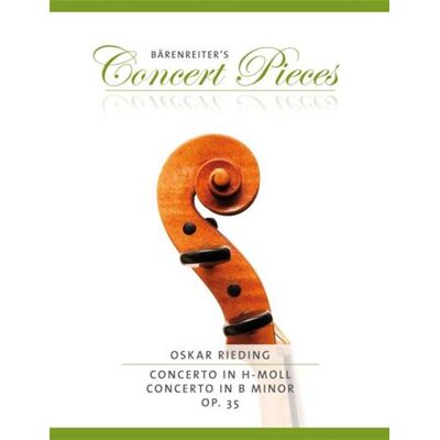 Barenreiter Rieding Oskar Concerto Op.35 (Schulerkonzert) Violon/Piano - Publicité Barenreiter Rieding Oskar Concerto Op.35 (Schulerkonzert) Violon/Piano - Publicité