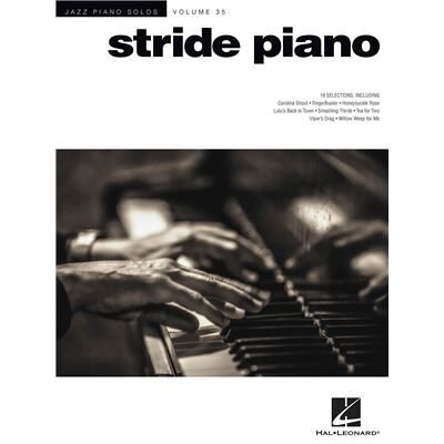 Hal Leonard Jazz Piano Solos Vol. 35 Stride Piano - Publicité Hal Leonard Jazz Piano Solos Vol. 35 Stride Piano - Publicité