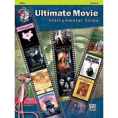Alfred Ultimate Movie Instrumental Solos Violin Level 2-3 +Cd - Publicité Alfred Ultimate Movie Instrumental Solos Violin Level 2-3 +Cd - Publicité
