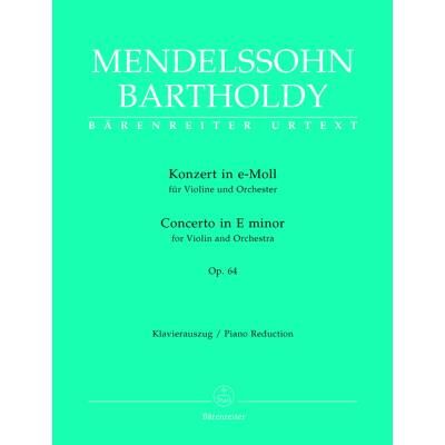 Partitions classique BARENREITER MENDELSSOHN FELIX - CONCERTO FOR VIOLIN AND ORCHESTRA E MINOR OP. 64 Orchestre - Publicité Partitions classique BARENREITER MENDELSSOHN FELIX - CONCERTO FOR VIOLIN AND ORCHESTRA E MINOR OP. 64 Orchestre - Publicité