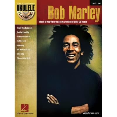 Partitions variété, pop, rock... HAL LEONARD UKULELE PLAY-ALONG VOL.26 - BOB MARLEY Guitare - Publicité Partitions variété, pop, rock... HAL LEONARD UKULELE PLAY-ALONG VOL.26 - BOB MARLEY Guitare - Publicité