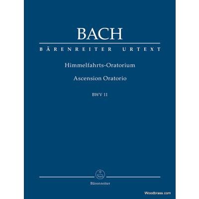 Partitions classique BARENREITER BACH J.S. - ASCENSION ORATORIO BWV 11 - CONDUCTEUR Format poche - Publicité Partitions classique BARENREITER BACH J.S. - ASCENSION ORATORIO BWV 11 - CONDUCTEUR Format poche - Publicité