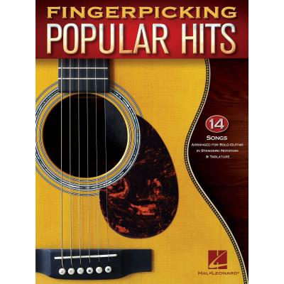 Hal Leonard Fingerpicking Popular Hits 14 Songs - Publicité Hal Leonard Fingerpicking Popular Hits 14 Songs - Publicité