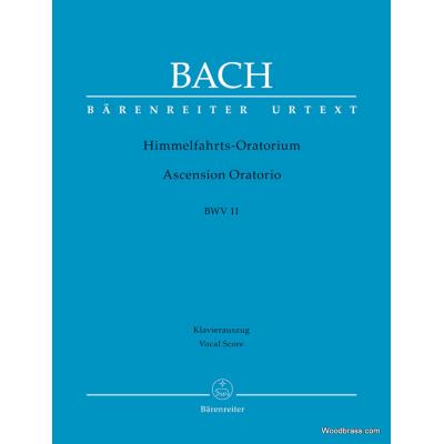 Partitions classique BARENREITER BACH J.S. - ASCENSION ORATORIO BWV 11 - VOCAL SCORE Choeur et ensemble vocal - Publicité Partitions classique BARENREITER BACH J.S. - ASCENSION ORATORIO BWV 11 - VOCAL SCORE Choeur et ensemble vocal - Publicité