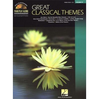Hal Leonard Piano Play-Along Vol.097 Great Classical Themes + Cd - Publicité Hal Leonard Piano Play-Along Vol.097 Great Classical Themes + Cd - Publicité