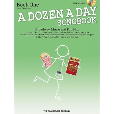 Hal Leonard Dozen A Day Book 2 Songbook Broadway, Movie And Pop Hits Songbook + Cd - Publicité Hal Leonard Dozen A Day Book 2 Songbook Broadway, Movie And Pop Hits Songbook + Cd - Publicité