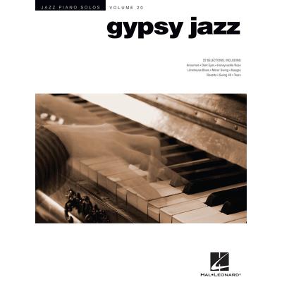Hal Leonard Jazz Piano Solo Vol.20 : Gypsy Jazz - Publicité Hal Leonard Jazz Piano Solo Vol.20 : Gypsy Jazz - Publicité
