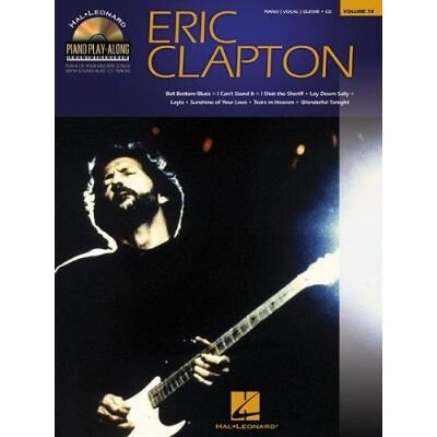 Hal Leonard Piano Play-Along Vol.078 Eric Clapton + Cd - Publicité Hal Leonard Piano Play-Along Vol.078 Eric Clapton + Cd - Publicité