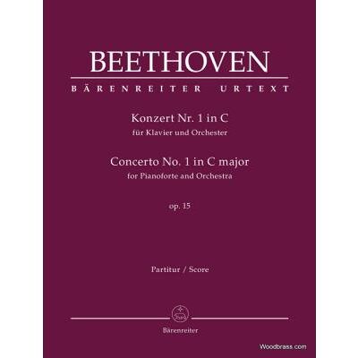 Partitions classique BARENREITER BEETHOVEN L.V. - KLAVIERKONZERT N°1 IN C OP.15 - SCORE Grand format - Publicité Partitions classique BARENREITER BEETHOVEN L.V. - KLAVIERKONZERT N°1 IN C OP.15 - SCORE Grand format - Publicité