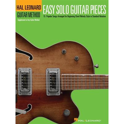 Hal Leonard Guitar Method: Easy Solo Guitar Pieces - Publicité Hal Leonard Guitar Method: Easy Solo Guitar Pieces - Publicité