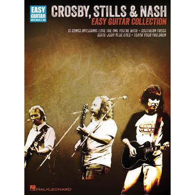 Hal Leonard Crosby Stills & Nash Easy Guitar Collection - Publicité Hal Leonard Crosby Stills & Nash Easy Guitar Collection - Publicité