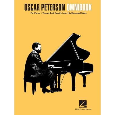 Hal Leonard Peterson Oscar Omnibook Piano Transcriptions - Publicité Hal Leonard Peterson Oscar Omnibook Piano Transcriptions - Publicité
