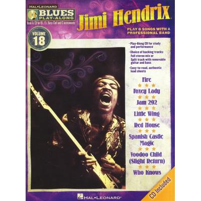 Hal Leonard Blues Play-Along Vol.18 : Jimi Hendrix + Cd - Publicité Hal Leonard Blues Play-Along Vol.18 : Jimi Hendrix + Cd - Publicité