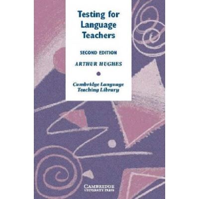 Testing for Language Teachers, Cambridge Language Teaching Library - Publicité Testing for Language Teachers, Cambridge Language Teaching Library - Publicité