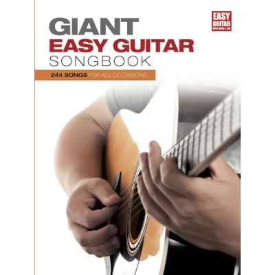Partitions variété, pop, rock... HAL LEONARD THE GIANT EASY GUITAR SONGBOOK - GUITAR Guitare - Publicité Partitions variété, pop, rock... HAL LEONARD THE GIANT EASY GUITAR SONGBOOK - GUITAR Guitare - Publicité