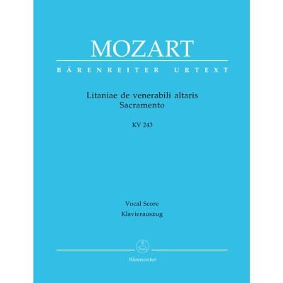 Partitions classique BARENREITER MOZART W.A. - LITANIAE DE VENERABILI ALTARIS SACRAMENTO KV 243 - REDUCTION CHANT, PIANO Choeur et ensemble vocal - Publicité Partitions classique BARENREITER MOZART W.A. - LITANIAE DE VENERABILI ALTARIS SACRAMENTO KV 243 - REDUCTION CHANT, PIANO Choeur et ensemble vocal - Publicité