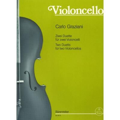 Partitions classique BARENREITER GRAZIANI CARLO - ZWEI DUETTE FUR VIOLONCELLI - VIOLONCELLE Violoncelle - Publicité Partitions classique BARENREITER GRAZIANI CARLO - ZWEI DUETTE FUR VIOLONCELLI - VIOLONCELLE Violoncelle - Publicité