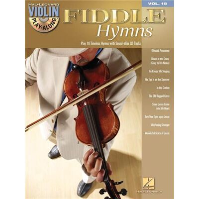 Hal Leonard Violin Playalong Vol.018 Fiddle Hymns + Cd - Publicité Hal Leonard Violin Playalong Vol.018 Fiddle Hymns + Cd - Publicité