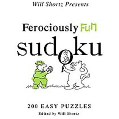 Griffin Will Shortz Presents Ferociously Fun Sudoku - Publicité Griffin Will Shortz Presents Ferociously Fun Sudoku - Publicité