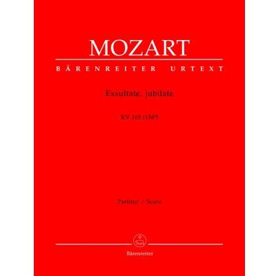 Partitions classique BARENREITER MOZART W.A. - EXSULTATE, JUBILATE KV 165 (158A) - CONDUCTEUR Grand format - Publicité Partitions classique BARENREITER MOZART W.A. - EXSULTATE, JUBILATE KV 165 (158A) - CONDUCTEUR Grand format - Publicité