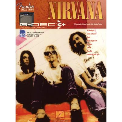 Partitions variété, pop, rock... HAL LEONARD GUITAR PLAY ALONG G-DEC NIRVANA BK/SD CARD - GUITAR Guitare - Publicité Partitions variété, pop, rock... HAL LEONARD GUITAR PLAY ALONG G-DEC NIRVANA BK/SD CARD - GUITAR Guitare - Publicité