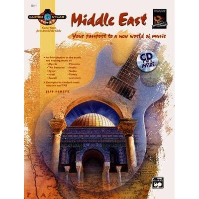 Alfred Guitar Atlas Middle East Your Passport To A New World Of Music + Cd - Publicité Alfred Guitar Atlas Middle East Your Passport To A New World Of Music + Cd - Publicité