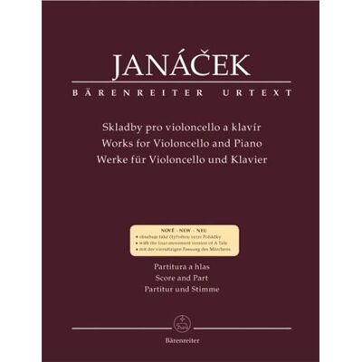 Barenreiter Janacek Leos Oeuvres Pour Violoncelle Et Piano - Publicité Barenreiter Janacek Leos Oeuvres Pour Violoncelle Et Piano - Publicité
