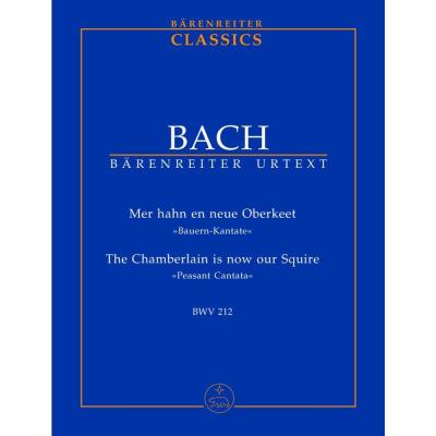 Partitions classique BARENREITER BACH J.S. - MER HAN EN NEUE OBERKEET BWV 212 - CONDUCTEUR POCHE Format poche - Publicité Partitions classique BARENREITER BACH J.S. - MER HAN EN NEUE OBERKEET BWV 212 - CONDUCTEUR POCHE Format poche - Publicité