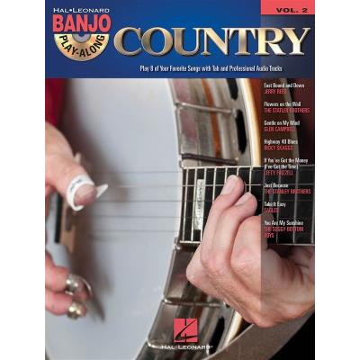 Hal Leonard Banjo Play-Along Vol.02 Country + Cd - Publicité Hal Leonard Banjo Play-Along Vol.02 Country + Cd - Publicité