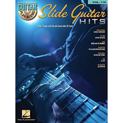 Hal Leonard Guitar Play-Along Vol.110 Slide Guitar Hits + Cd - Publicité Hal Leonard Guitar Play-Along Vol.110 Slide Guitar Hits + Cd - Publicité