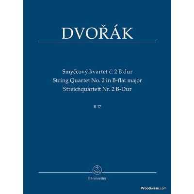 Partitions classique BARENREITER DVORAK A. - STRING QUARTET N°2 IN B-FLAT MAJOR B 17 - CONDUCTEUR Format poche - Publicité Partitions classique BARENREITER DVORAK A. - STRING QUARTET N°2 IN B-FLAT MAJOR B 17 - CONDUCTEUR Format poche - Publicité
