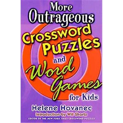 Griffin More Outrageous Crossword Puzzles and Word Games for Kids - Publicité Griffin More Outrageous Crossword Puzzles and Word Games for Kids - Publicité