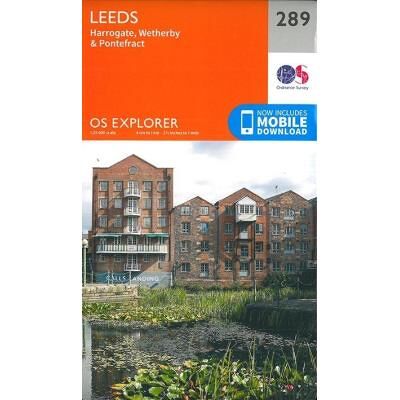 Ordnance Survey Leeds-Harrogate-Wetherby - Publicité Ordnance Survey Leeds-Harrogate-Wetherby - Publicité