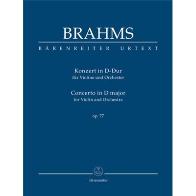Barenreiter Brahms Johannes Concerto Pour Violon Op.77 - Conducteur Poche - Publicité Barenreiter Brahms Johannes Concerto Pour Violon Op.77 - Conducteur Poche - Publicité