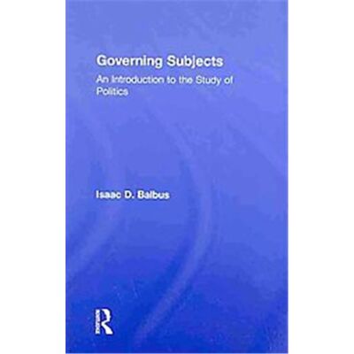 Routledge Governing Subjects - Publicité Routledge Governing Subjects - Publicité