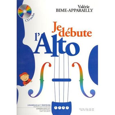 Leduc Je Debute L'Alto Methode D'Alto Par Valerie Bime-Apparailly + Accès audio inclus - Publicité Leduc Je Debute L'Alto Methode D'Alto Par Valerie Bime-Apparailly + Accès audio inclus - Publicité
