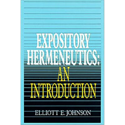 Zondervan Expository Hermeneutics - Publicité Zondervan Expository Hermeneutics - Publicité