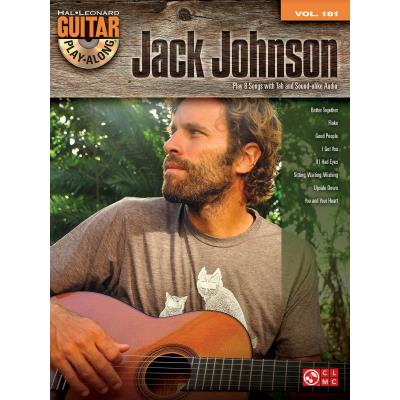 Hal Leonard Guitar Play-Along Vol.181 Jack Johnson + Cd - Publicité Hal Leonard Guitar Play-Along Vol.181 Jack Johnson + Cd - Publicité