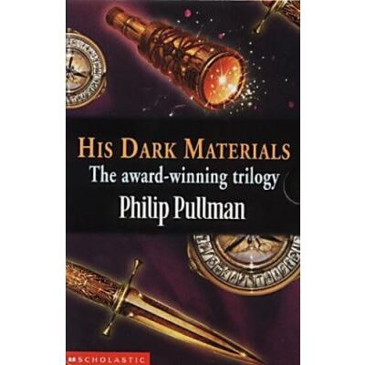 Scholastic His Dark Materials Gift Set: """"Northern Lights"""" , """"The Subtle Knife"""" , """"The Amber Spyglass - Publicité Scholastic His Dark Materials Gift Set: """"Northern Lights"""" , """"The Subtle Knife"""" , """"The Amber Spyglass - Publicité
