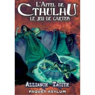 Fantasy Flight Games L'appel De Cthulhu Jce - Extension Alliance Tacite - Publicité Fantasy Flight Games L'appel De Cthulhu Jce - Extension Alliance Tacite - Publicité