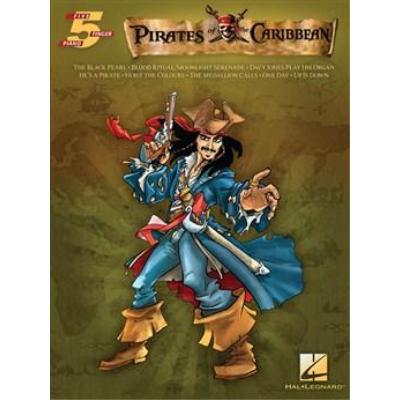 Hal Leonard Five-Finger Piano: Pirates Of The Caribbean - Publicité Hal Leonard Five-Finger Piano: Pirates Of The Caribbean - Publicité