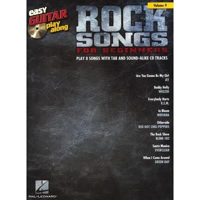 Hal Leonard Easy Guitar Play-Along Vol.009 Rock Songs For Beginners + Cd - Publicité Hal Leonard Easy Guitar Play-Along Vol.009 Rock Songs For Beginners + Cd - Publicité